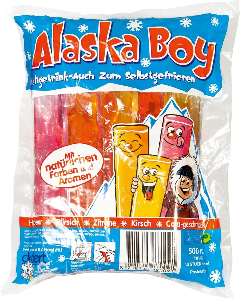 Alaska Boy 50 ml — 5 Sorten