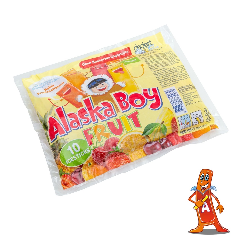 Alaska Boy Fruit 50 ml — mit Fruchtkonzentrat