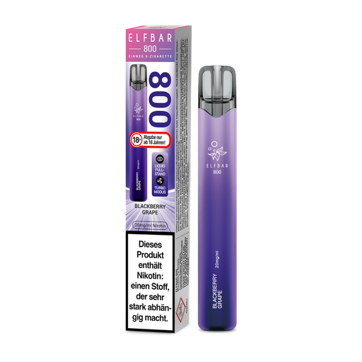 [CHD-10053] ELFBAR 800 BLACKBERRY GRAPE 20MG