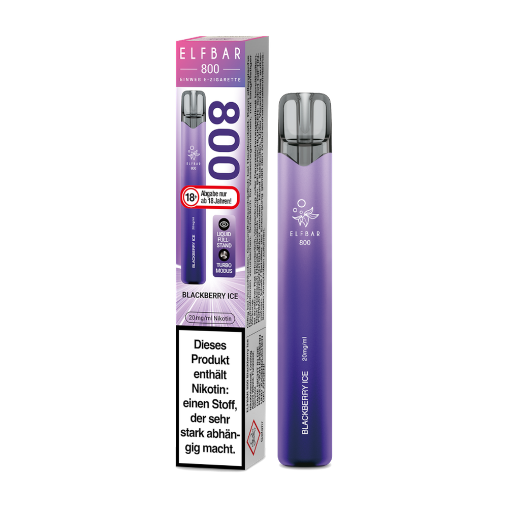 ELFBAR 800 BLACKBERRY ICE 20MG