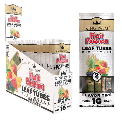 [CHD-10458] King Palm Mini Size 2er Pack Fruit Passion (Display 20× 2er-Pack)