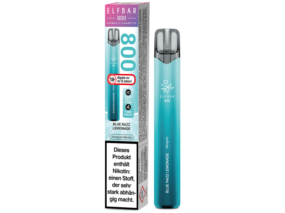 ELFBAR 800 BLUE RAZZ LEMONADE 20MG