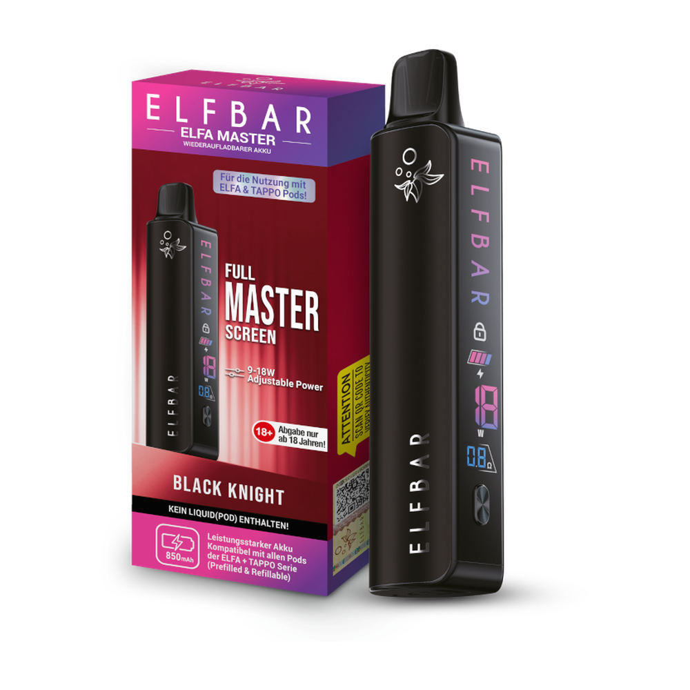 ELFBAR ELFA MASTER SCHWARZ