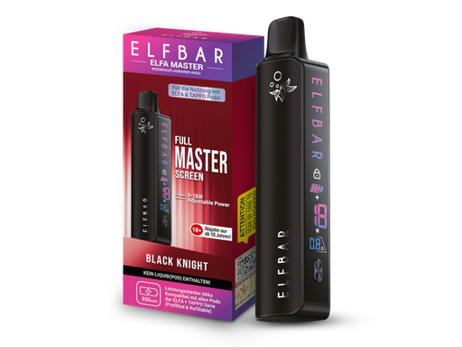 [CHD-10505] ELFBAR ELFA MASTER SCHWARZ