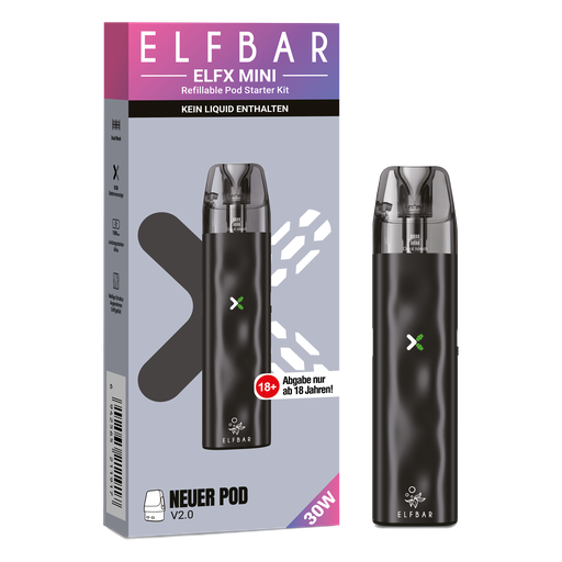[CHD-10506] ELFBAR ELFX Mini Black