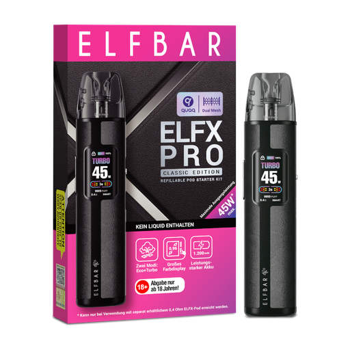 [CHD-10508] ELFBAR ELFX PRO BLACK