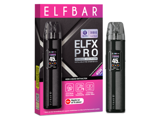 [CHD-10508] Elfbar Elfx Pro Black