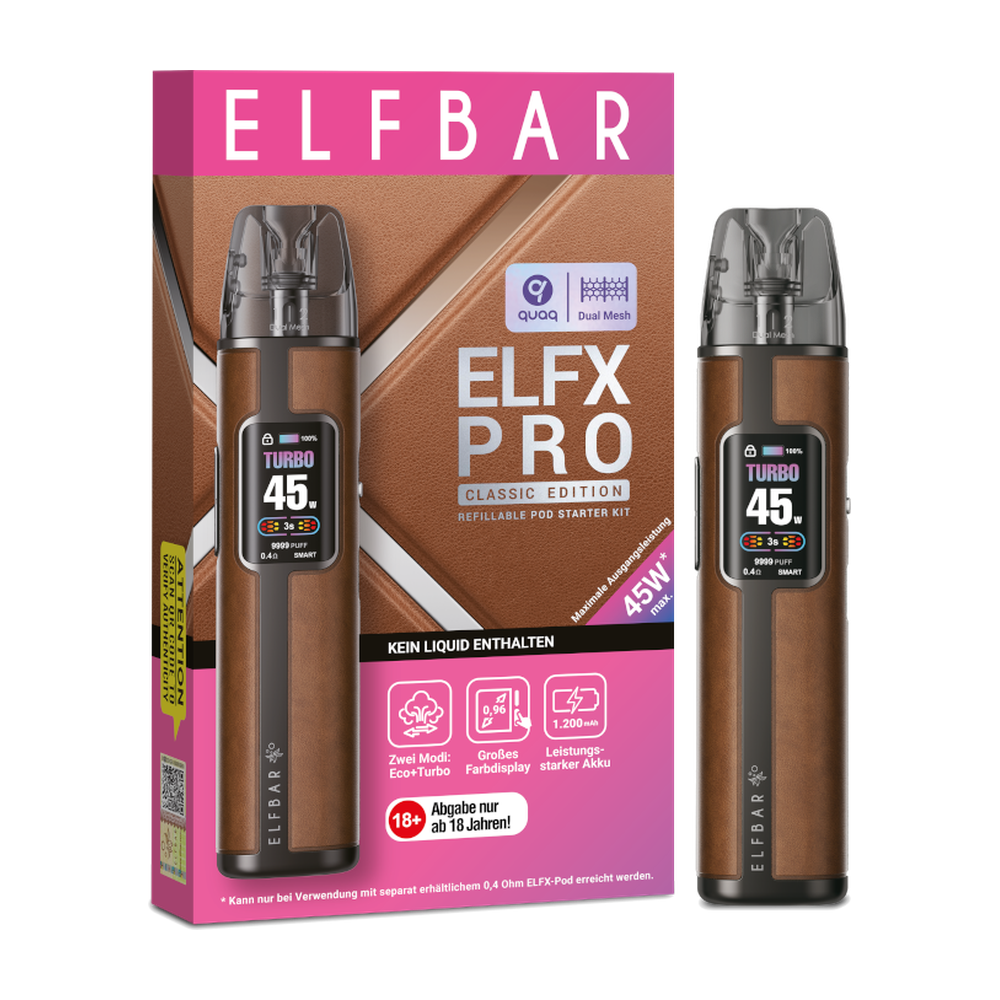 ELFBAR ELFX PRO COWBOY BROWN