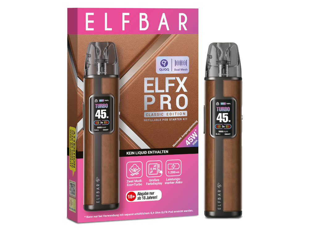 Elfbar Elfx Pro Cowboy Brown