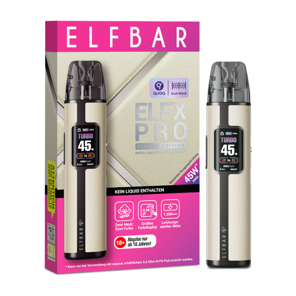 ELFBAR ELFX PRO WHITE