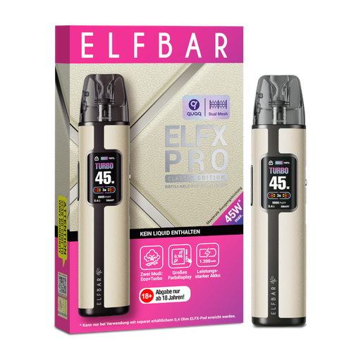 [CHD-10511] ELFBAR ELFX PRO WHITE
