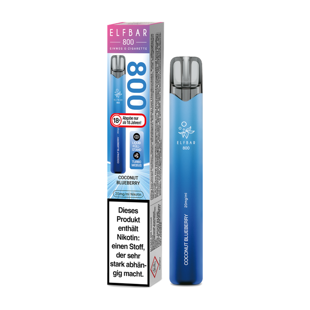 ELFBAR 800 COCONUT BLUEBERRY 20MG