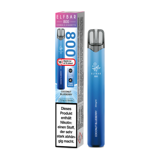 [CHD-10060] ELFBAR 800 COCONUT BLUEBERRY 20MG