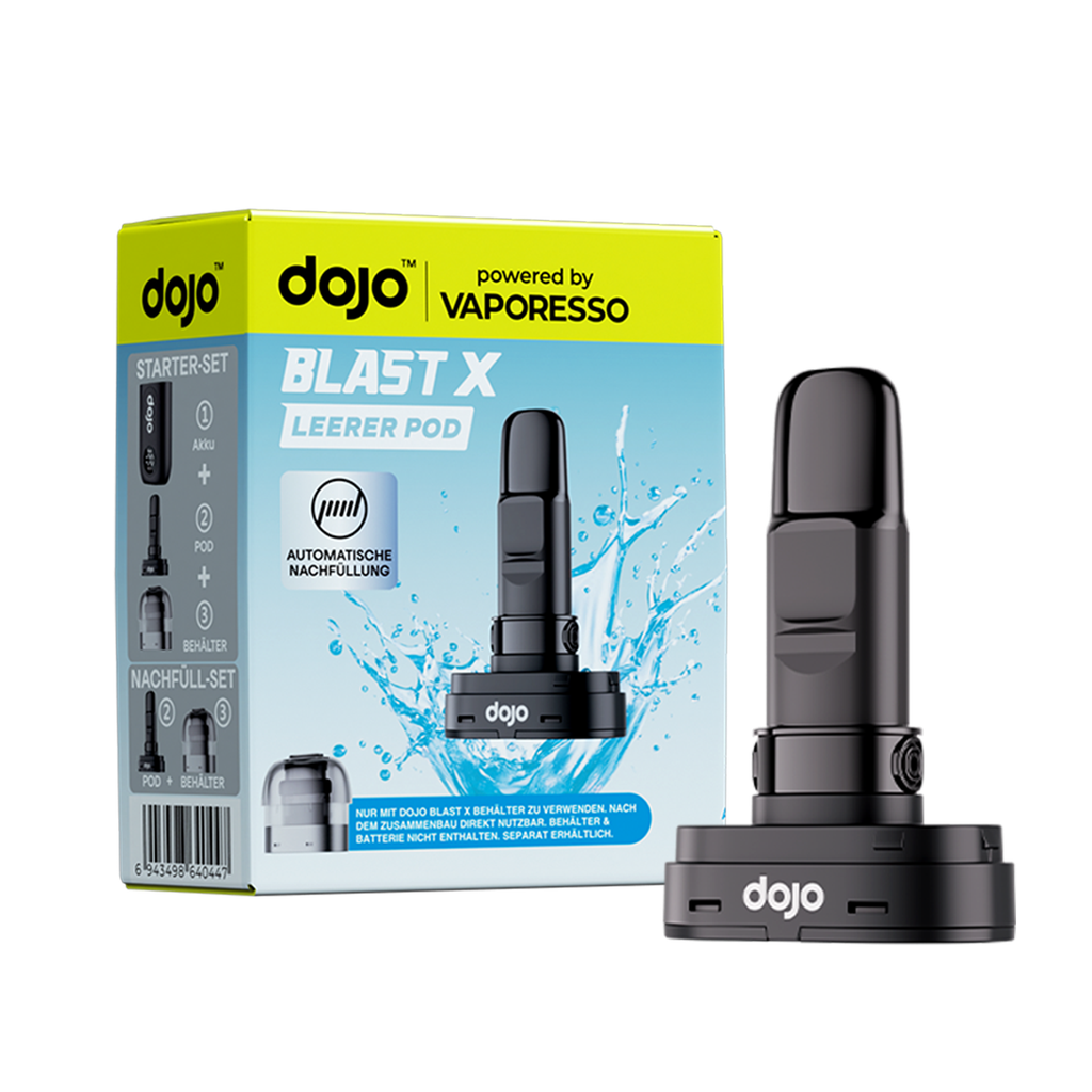 Dojo Blast X Leerpod Schwarz (5er Gebinde)