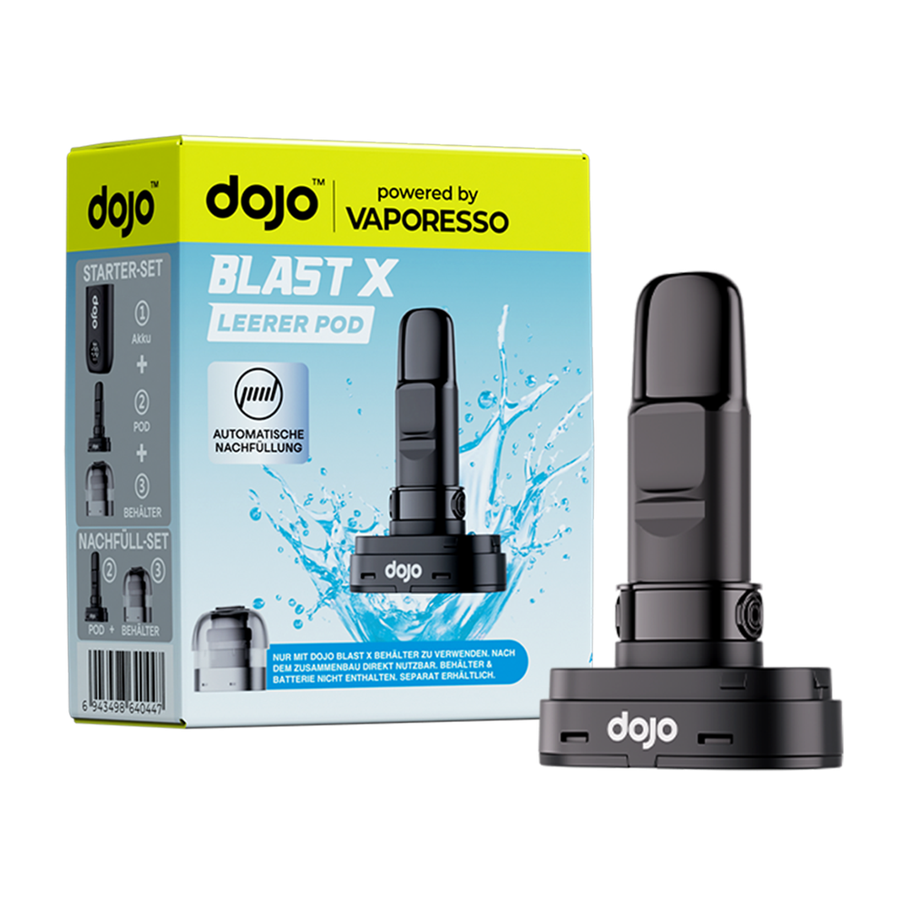 Dojo Blast X Leerpod Schwarz (5er Gebinde)