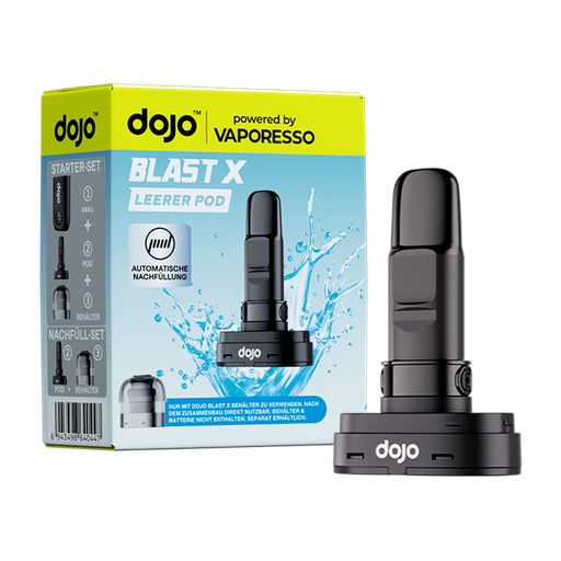 [CHD-10535] Dojo Blast X Leerpod Schwarz (5er Gebinde)