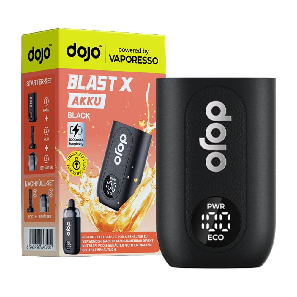 Dojo Blast X Basisgerät Schwarz (5er Gebinde)