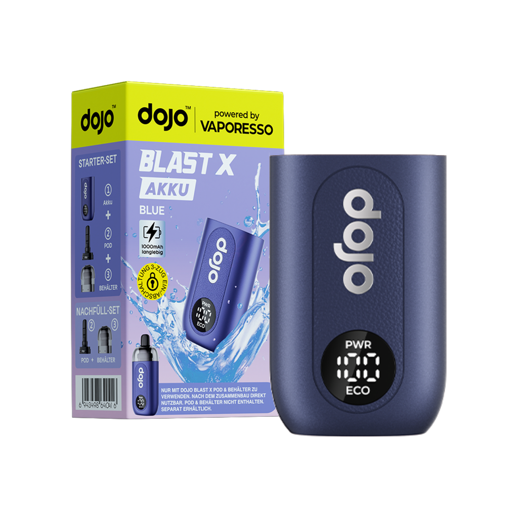 Dojo Blast X Basisgerät Blau (5er Gebinde)