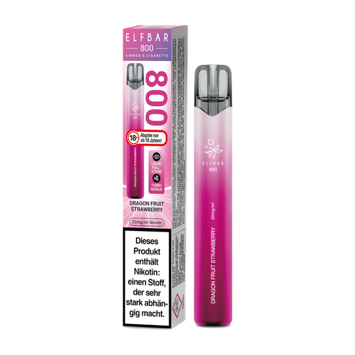[CHD-10063] ELFBAR 800 DRAGON FRUIT STRAWBERRY 20MG