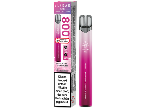 [CHD-10063] ELFBAR 800 DRAGON FRUIT STRAWBERRY 20MG