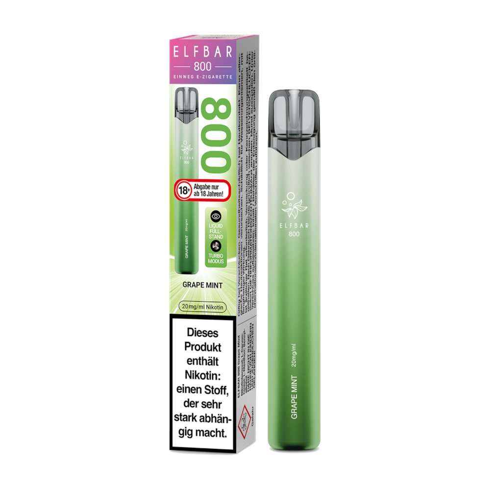 ELFBAR 800 GRAPE MINT 20MG