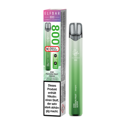 [CHD-10066] ELFBAR 800 KIWI PASSION FRUIT GUAVA 20MG
