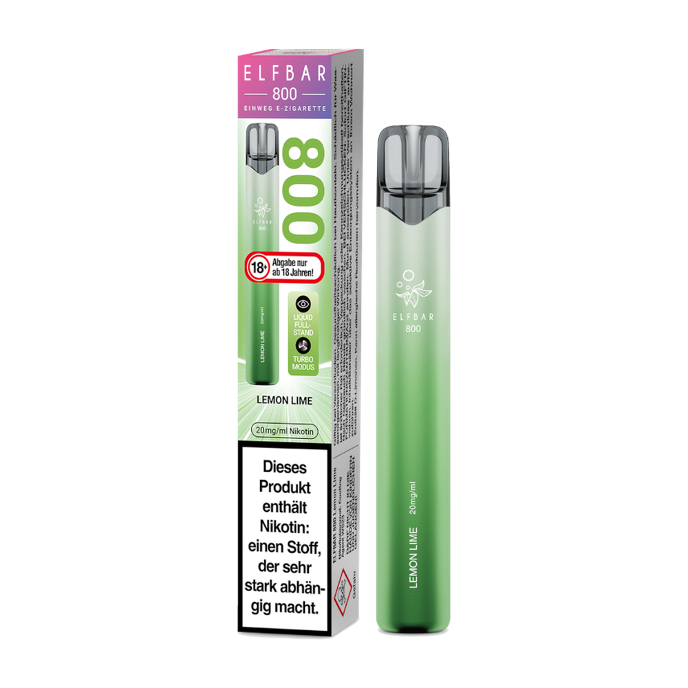 ELFBAR 800 LEMON LIME 20MG