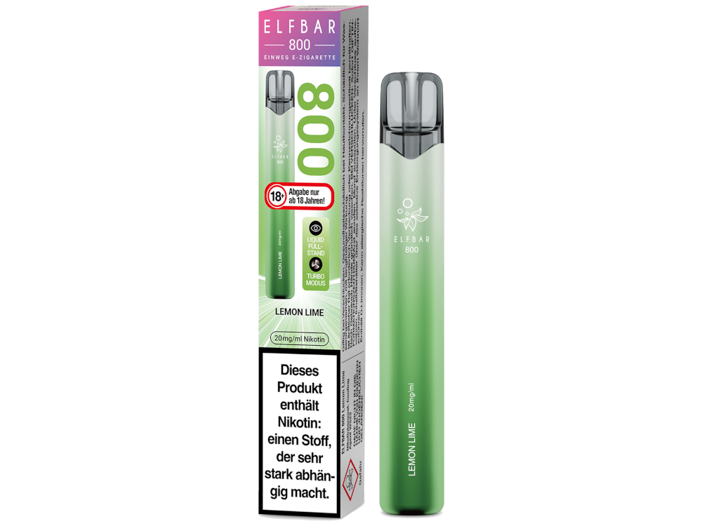 ELFBAR 800 LEMON LIME 20MG