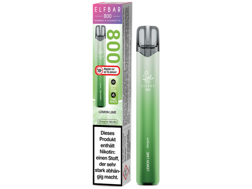 [CHD-10067] ELFBAR 800 LEMON LIME 20MG