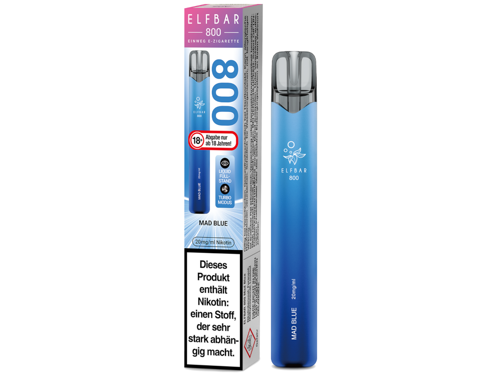 ELFBAR 800 MAD BLUE 20MG