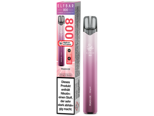 [CHD-10071] ELFBAR 800 PEACH ICE 20MG