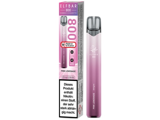 [CHD-10074] ELFBAR 800 PINK LEMONADE 20MG