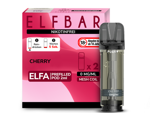 [CHD-10003] ELFBAR ELFA POD CHERRY 0MG