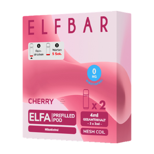 [CHD-10003] ELFBAR ELFA POD CHERRY 0MG