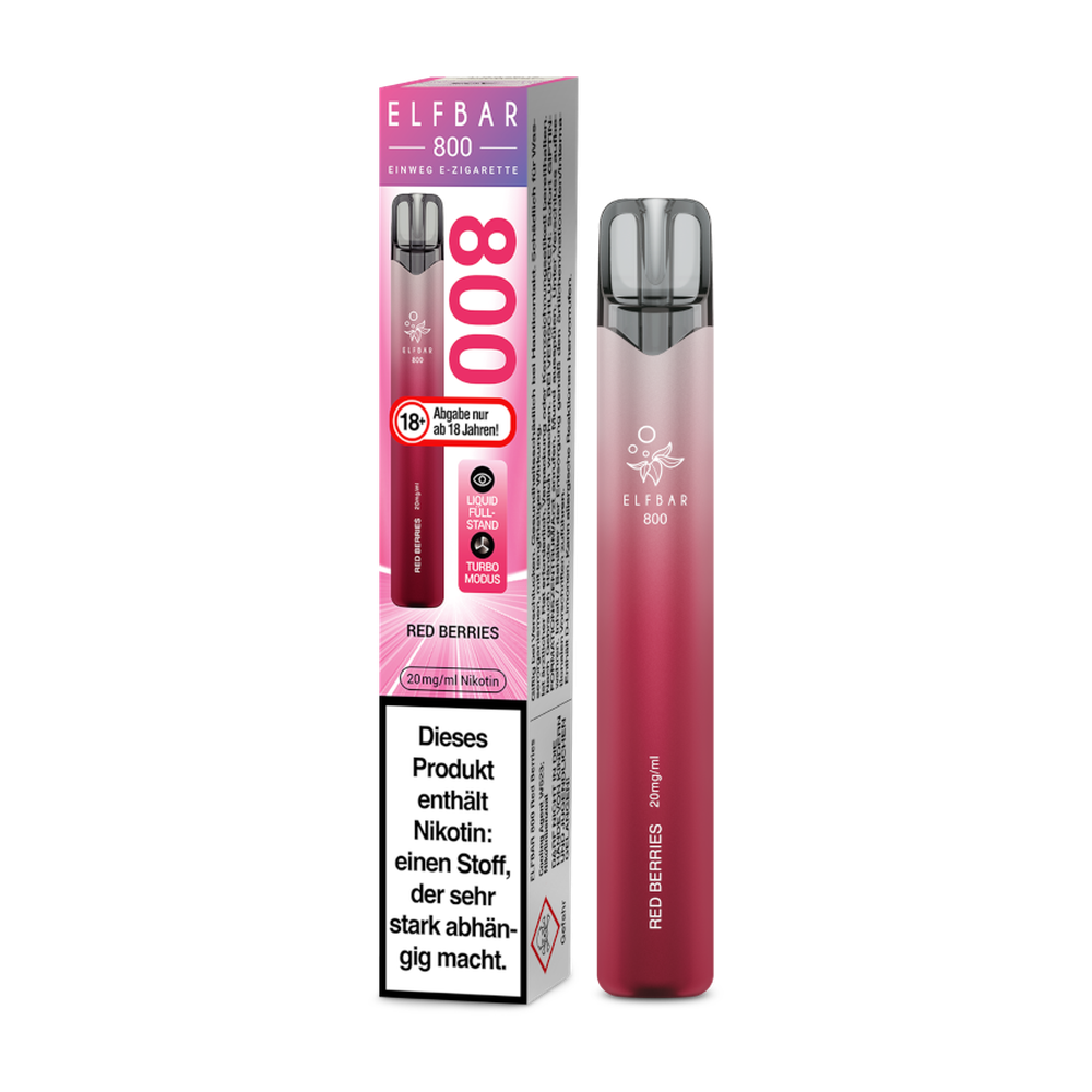ELFBAR 800 RED BERRIES 20MG