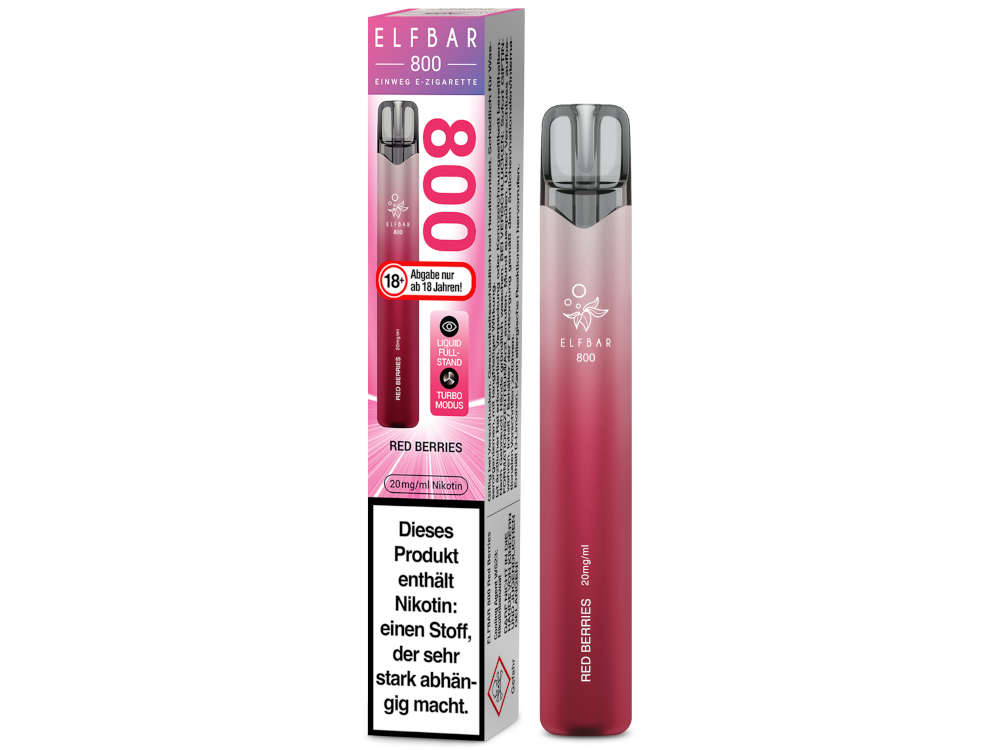 ELFBAR 800 RED BERRIES 20MG