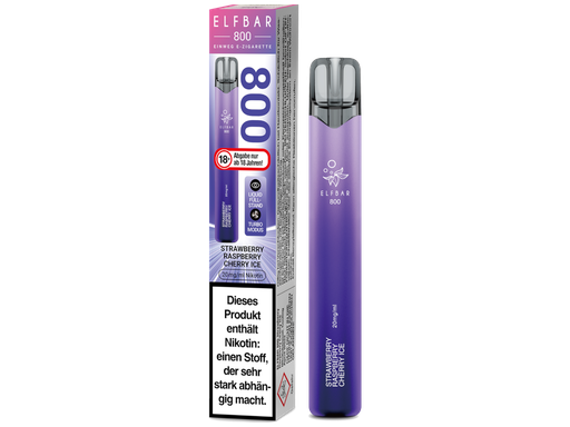 [CHD-10076] ELFBAR 800 STRAWBERRY RASPBERRY CHERRY ICE 20MG