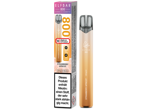[CHD-10077] ELFBAR 800 STRAWBERRY APRICOT 20MG