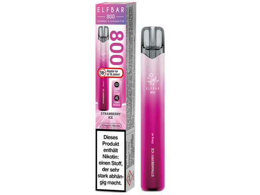 [CHD-10078] ELFBAR 800 STRAWBERRY ICE 20MG