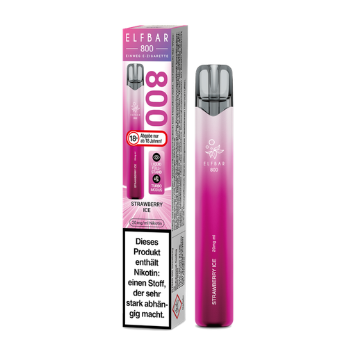 [CHD-10078] ELFBAR 800 STRAWBERRY ICE 20MG