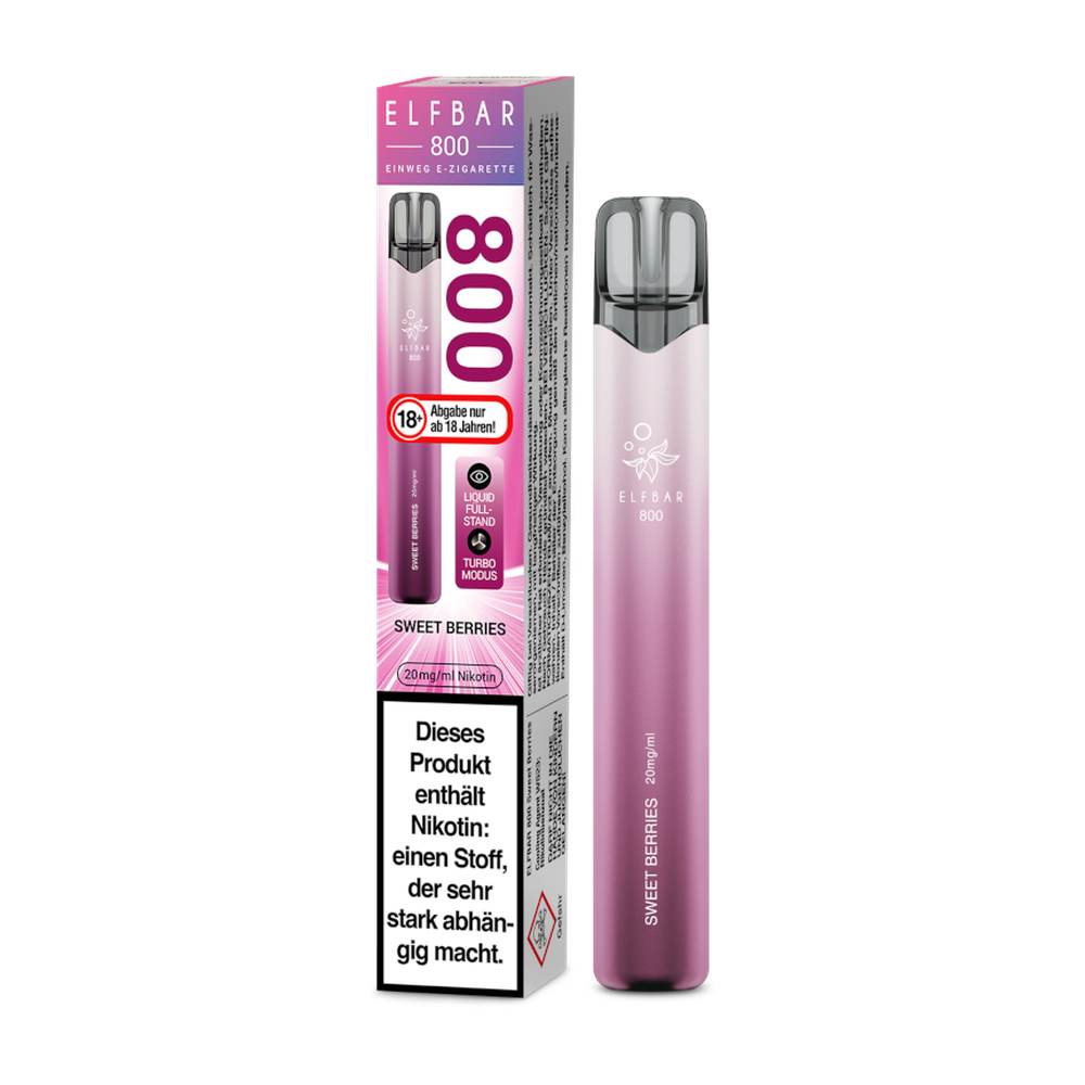 ELFBAR 800 SWEET BERRIES 20MG