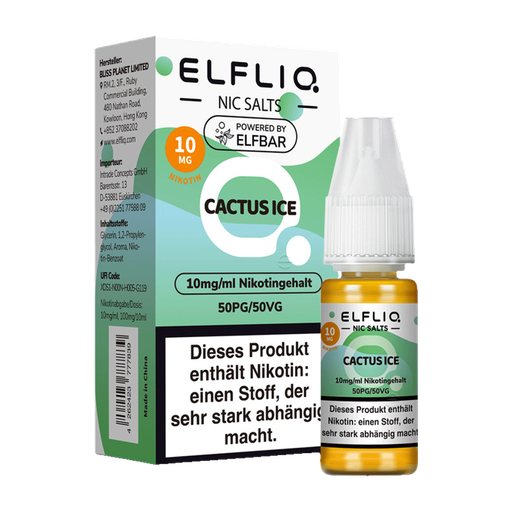 [CHD-10695] ELFLIQ CACTUS ICE 10MG