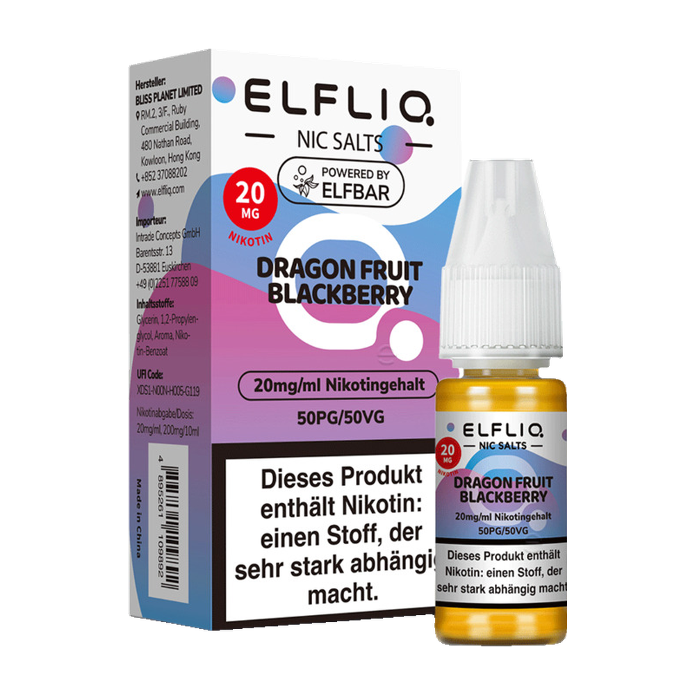 ELFLIQ DRAGON FRUIT BLACKBERRY 20MG