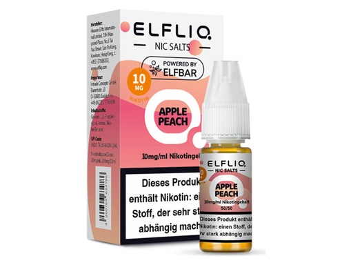 [CHD-10081] ELFLIQ APPLE PEACH 10MG