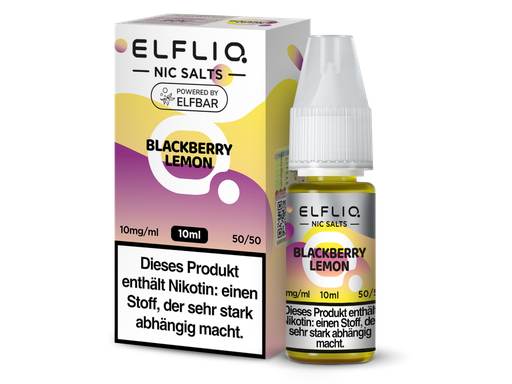 [CHD-10084] ELFLIQ BLACKBERRY LEMON 10MG