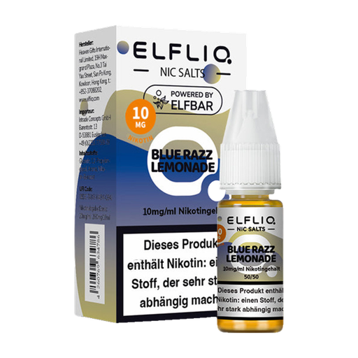 [CHD-10085] ELFLIQ BLUE RAZZ LEMONADE 10MG