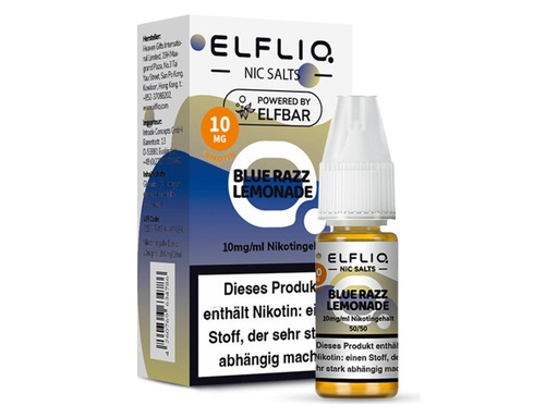 [CHD-10085] ELFLIQ BLUE RAZZ LEMONADE 10MG