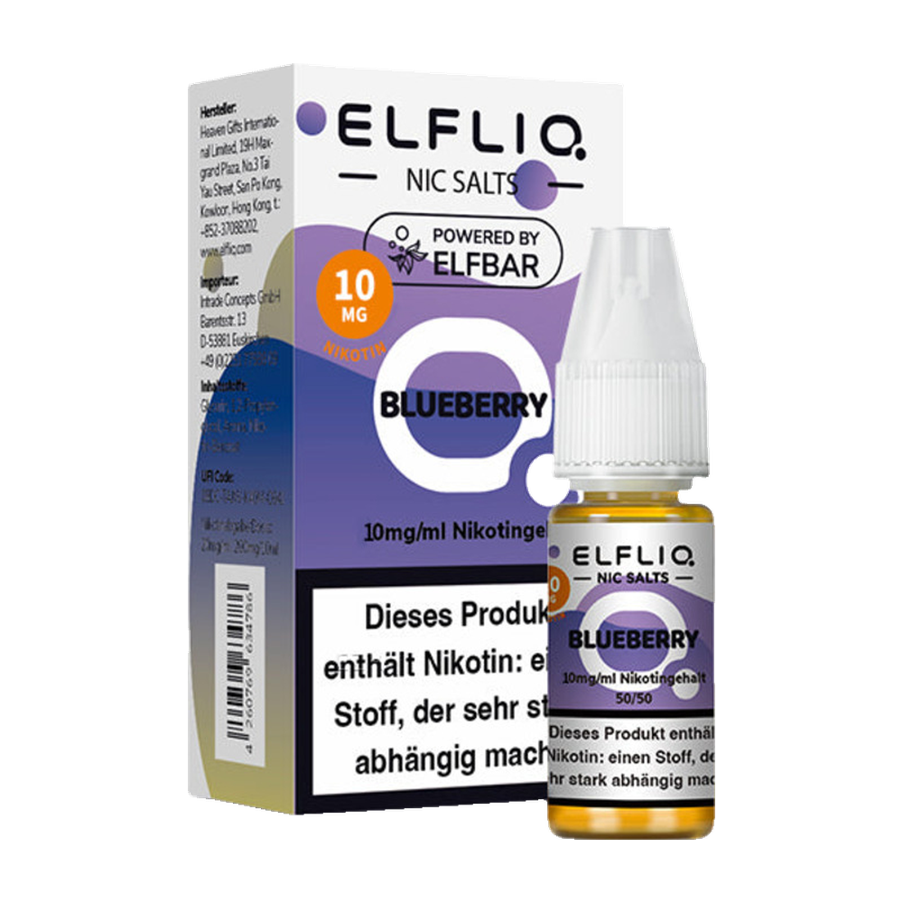 ELFLIQ BLUEBERRY 10MG