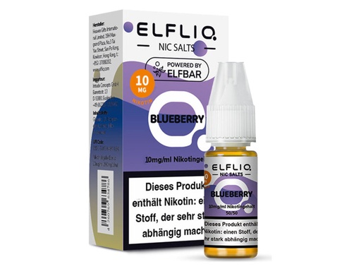 [CHD-10086] ELFLIQ BLUEBERRY 10MG
