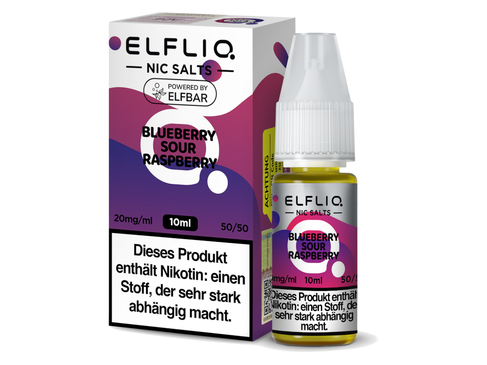 ELFLIQ BLUEBERRY SOUR RASPBERRY 10MG